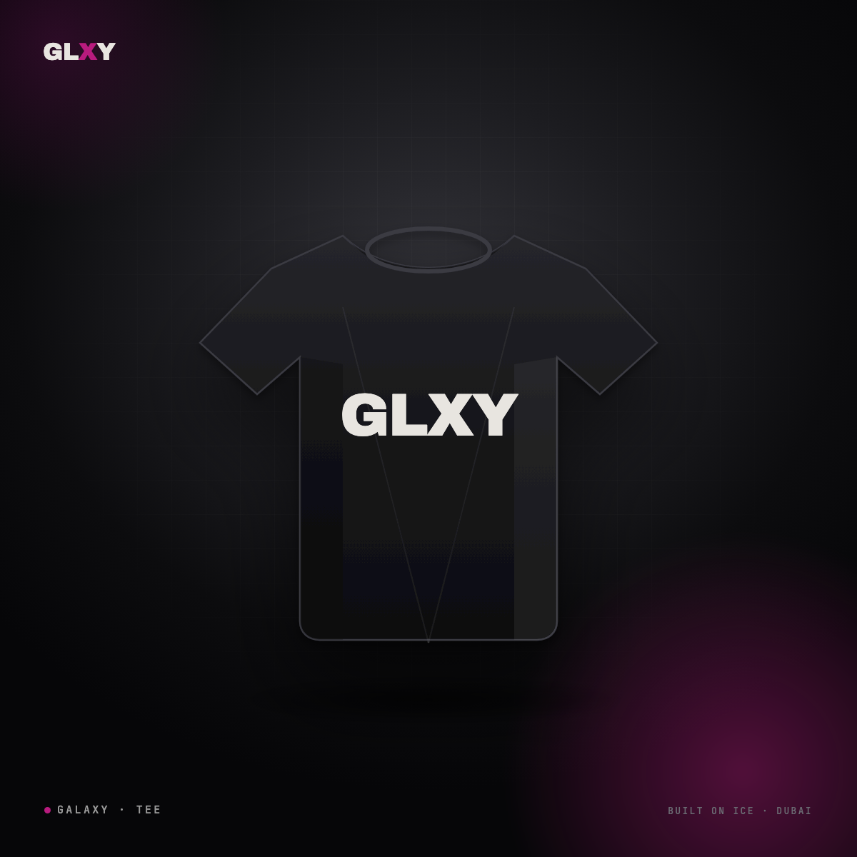 T-shirt Galaxy White (short sleeve)