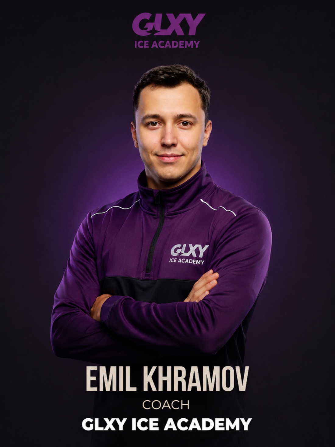 Emil Khramov, goalie and strength coach at Galaxy Hockey Academy Dubai