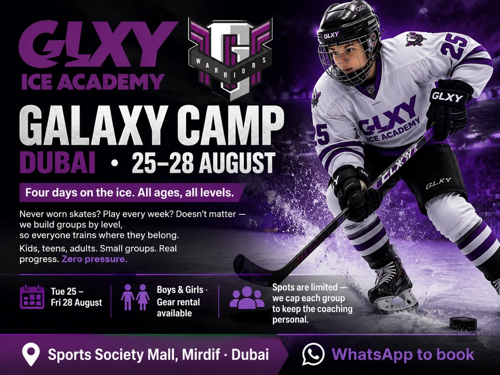 Galaxy Camp Dubai, 25 to 28 August 2026